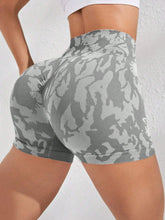 Women Scrunch Butt Lifting High Waist Yoga Gym Seamless Biker Shorts